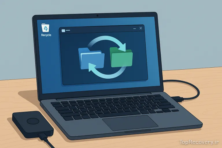 ریکاوری فایل حذف شده و فرمت شده