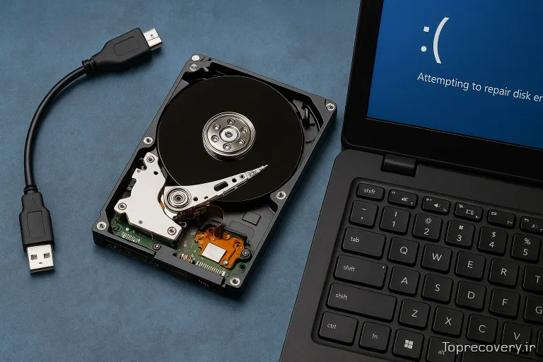 نرم افزار تعمیر هارد اکسترنال و ریکاوری هارد اکسترنال