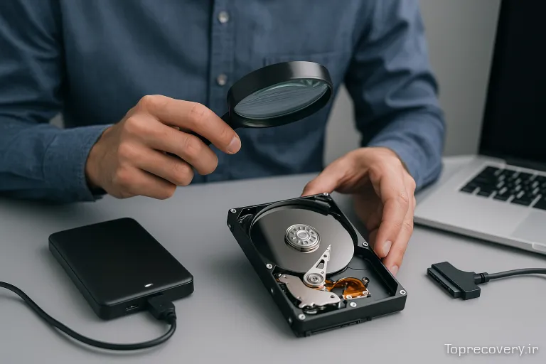 بازیابی فایل پاک شده از سرور