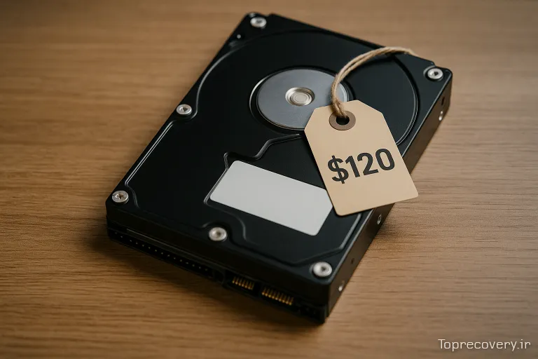 هزینه تعمیر هارد دیسک