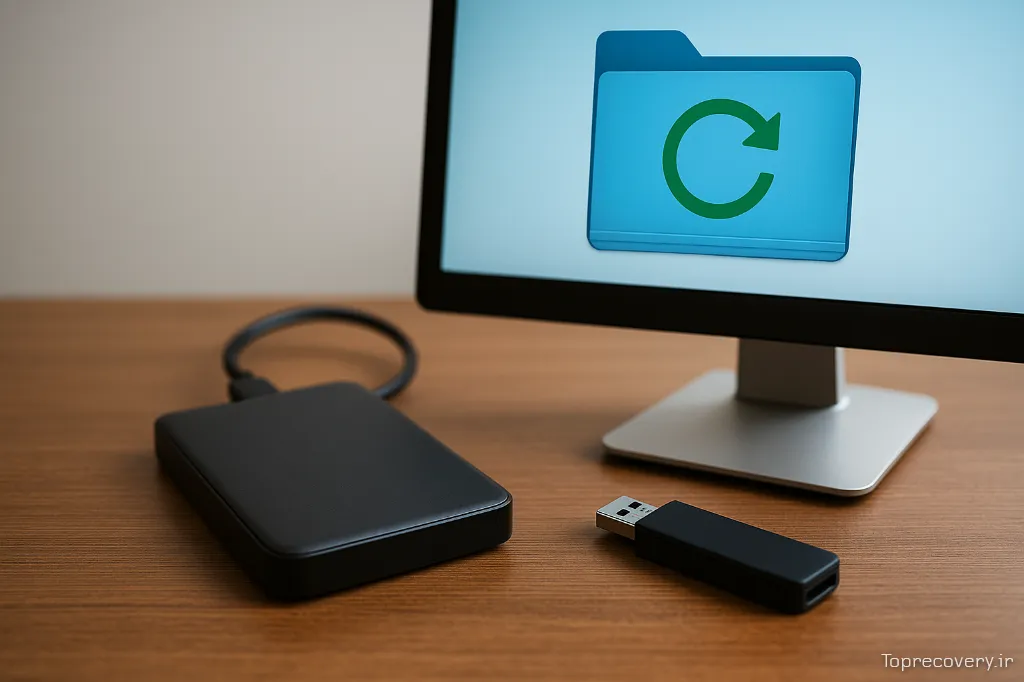 ریکاوری فایلهای حذفشده از هارد اکسترنال و فلش در ویندوز ۱۰ و ۱۱
