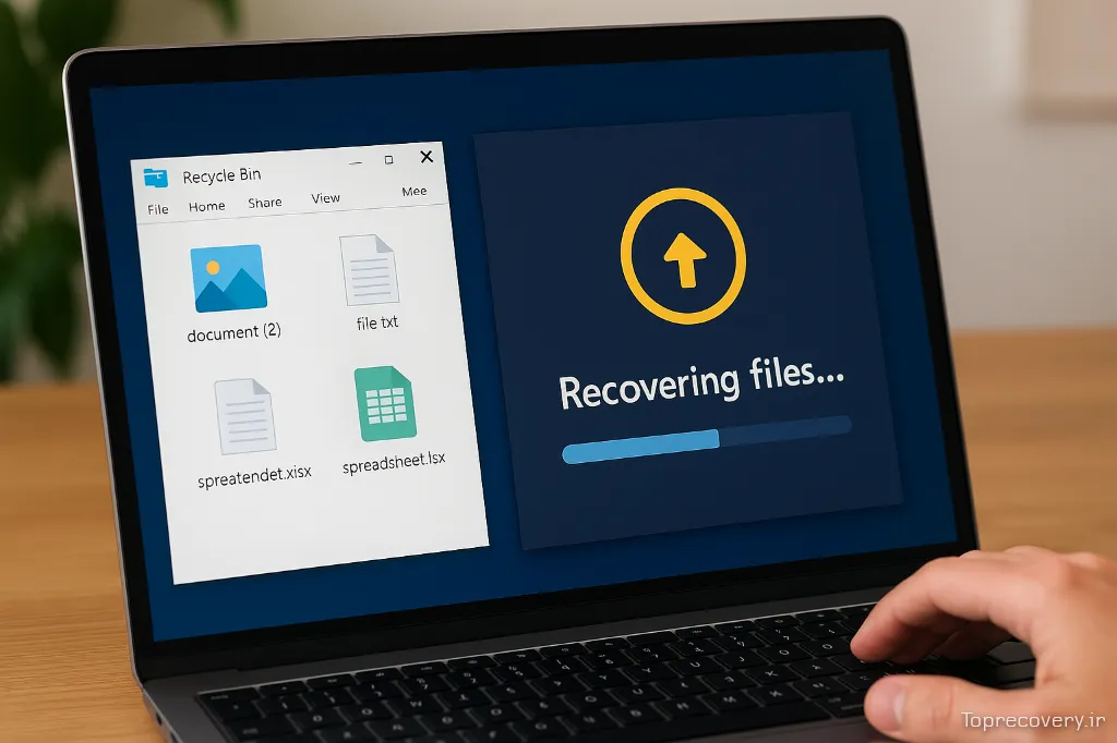 آموزش گام‌به‌گام بازیابی فایل‌های حذف‌شده در ویندوز ۱۰ و ۱۱
