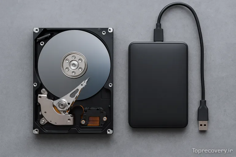 تفاوت تعمیر هارد اکسترنال و اینترنال