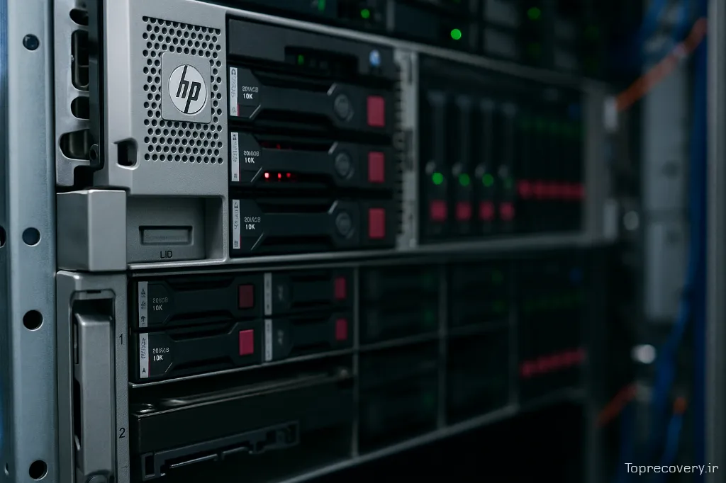 دلایل اصلی خرابی هارد سرور HP